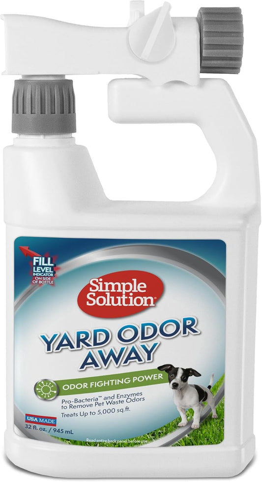 Simple Solution Yard Odor Away, White, 32 Oz
