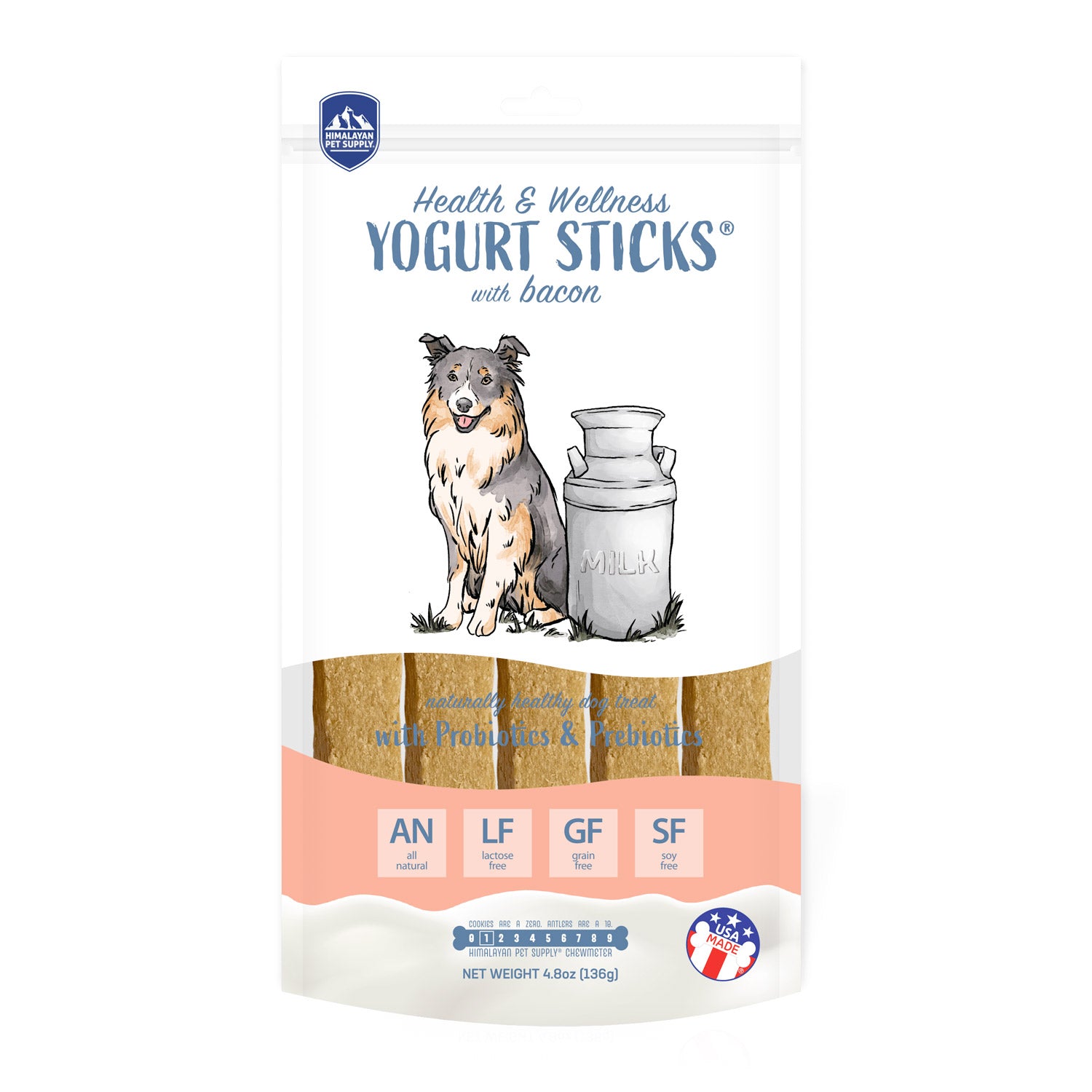 Himalayan Yogurt Sticks - Bacon