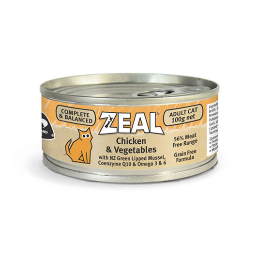 Zeal - Chicken & Vegetables (100g)