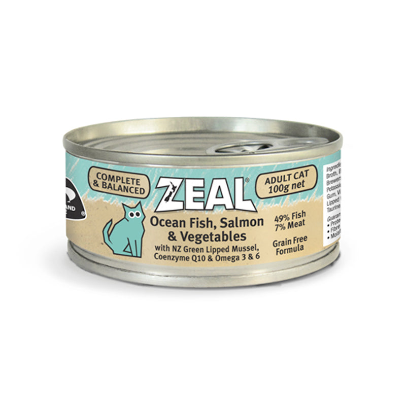 Zeal - Ocean Fish, Salmon & Vegetables (100g)