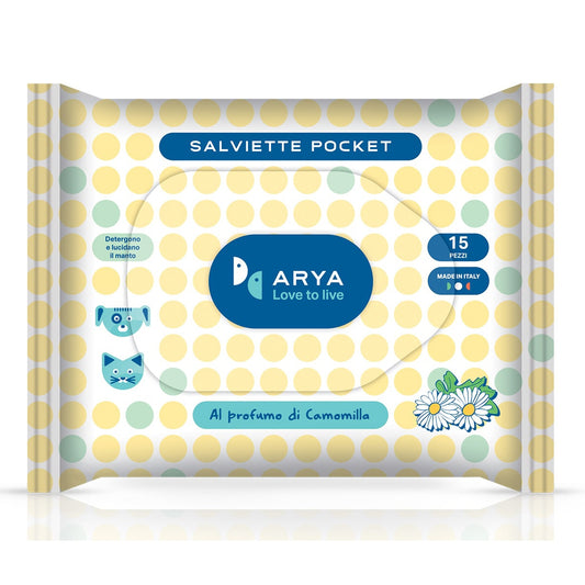Arya Wet Wipes Chamomile Pocket