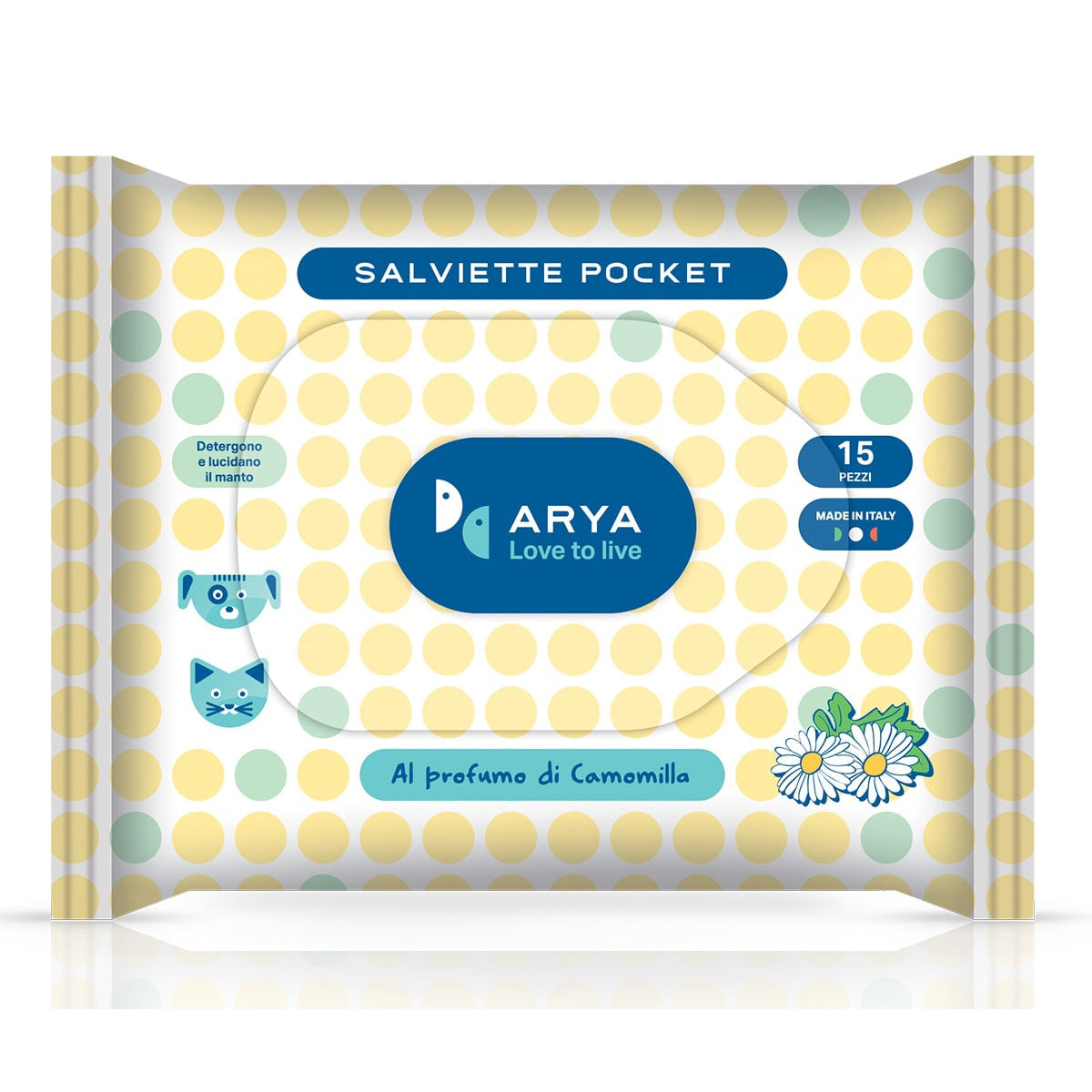 Arya Wet Wipes Chamomile Pocket