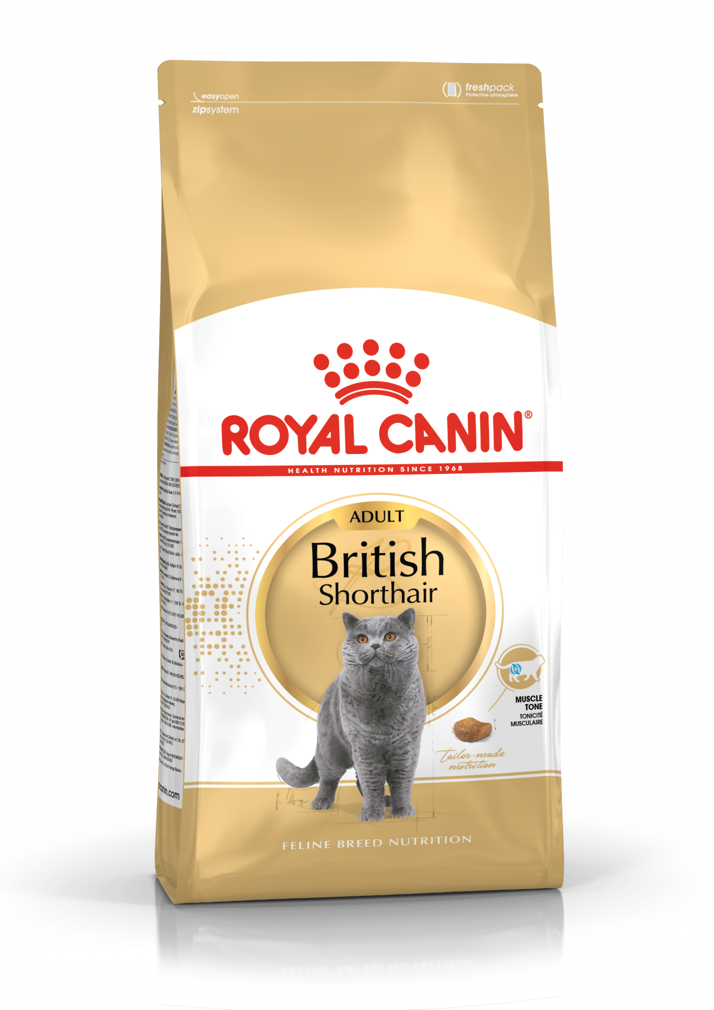 Royal Canin Feline Breed Nutrition British Shorthair 4kg + Simple Solution Extreme Cat Urine Stain & Odor Remover 500ml