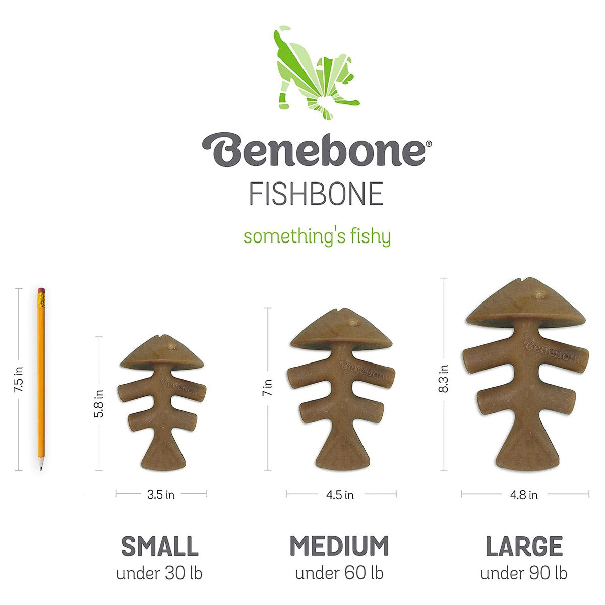 Benebone Fishbone Dog Toy