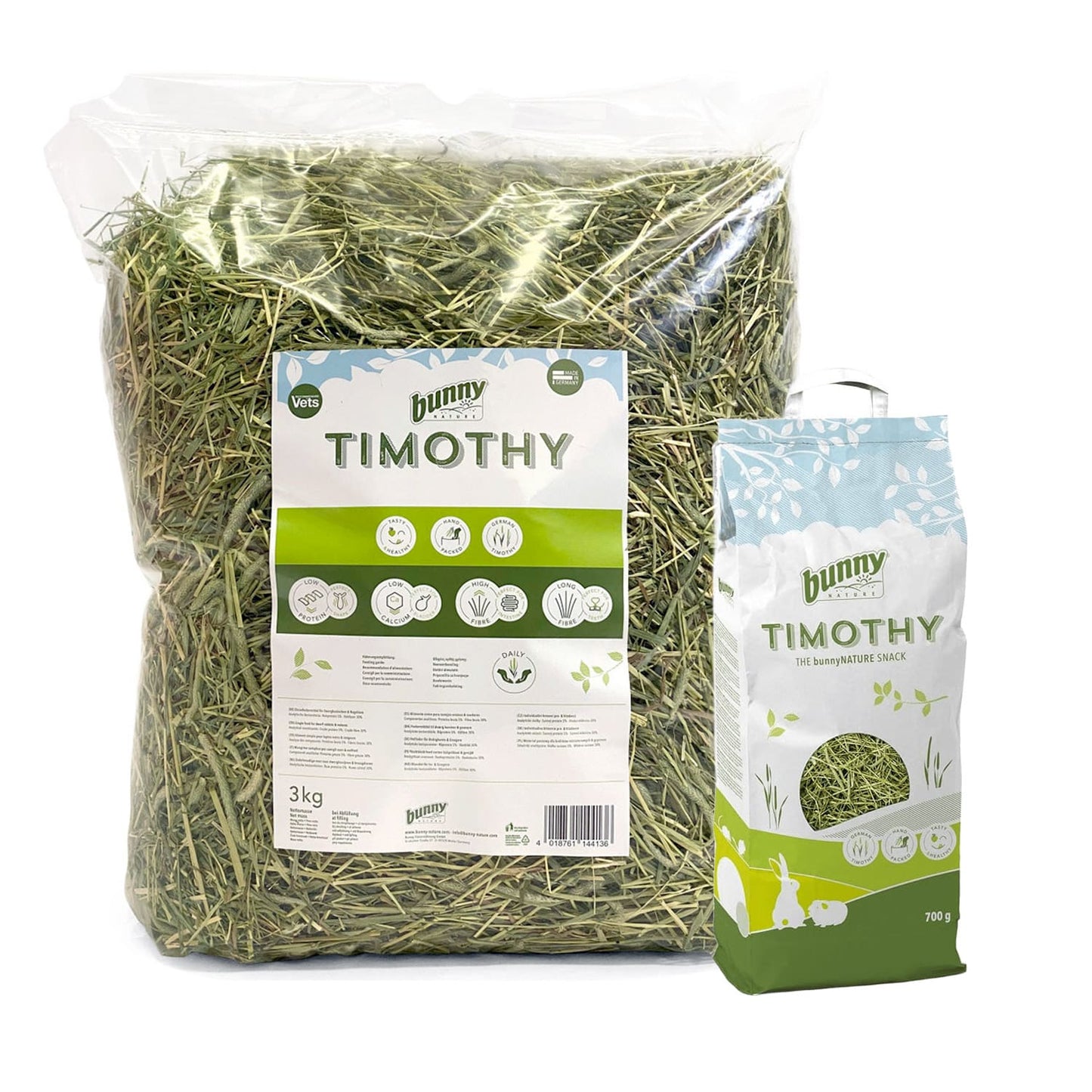 Hay TIMOTHY - THE bunnyNATURE SNACK!