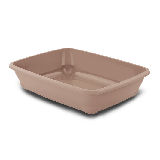 Cat Litter box BIRBA - 56 x 39 x 11h (LARGE), Tan
