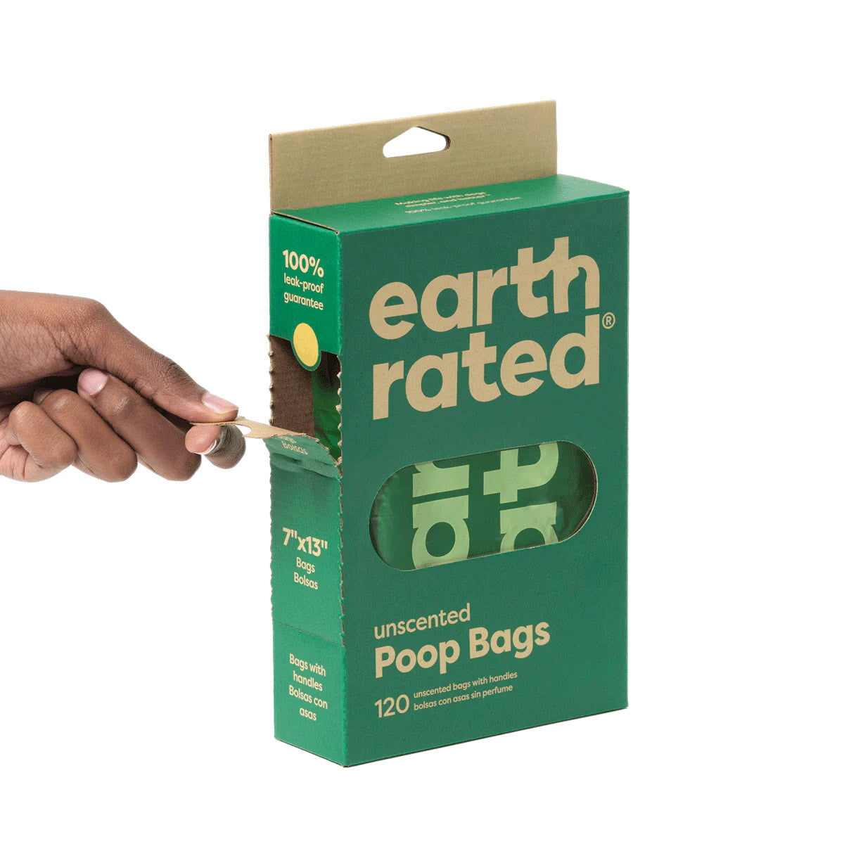 Earth Rated Easy-Tie Handle Poop Bags - 120 bags