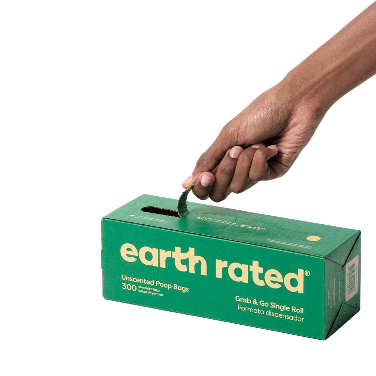 Earth Rated Dog Poop Bags - Bulk Single Roll ( 300 Bags)