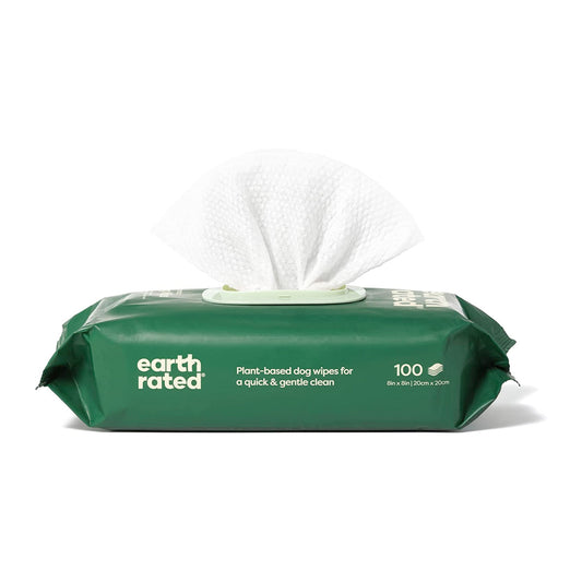 Earth Rated Dog Wipes 100 Count - Unscented