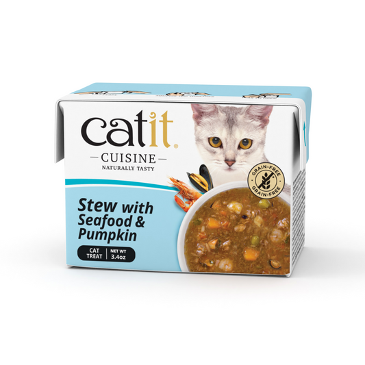Catit Cuisine Seafood Stew with Pumpkin 95 g Tetra 12pcs/box