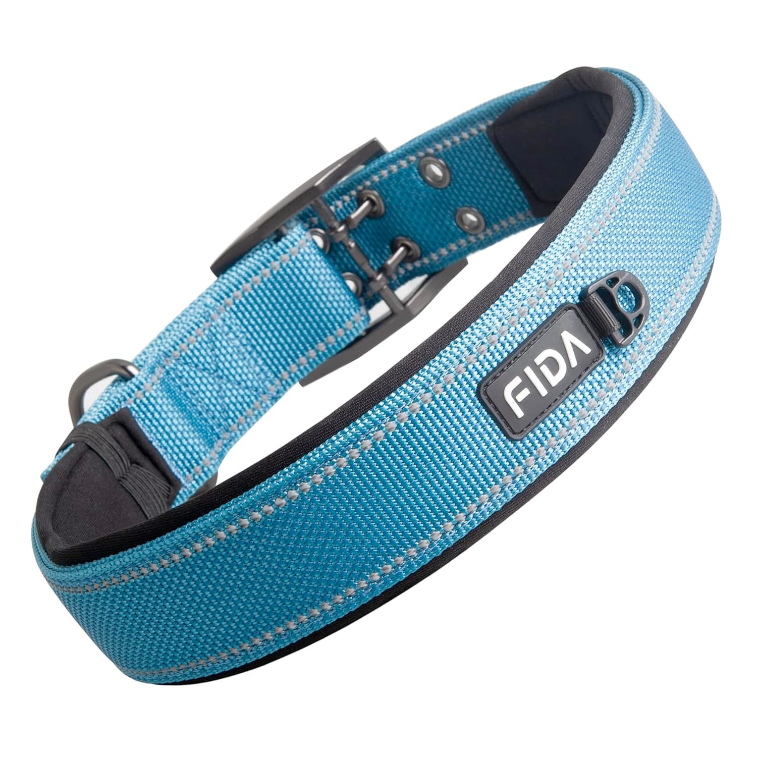 Fida Heavy Duty Dog Collar - X-Large, Blue