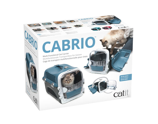 Cabrio Cat Carrier System Blue/Grey