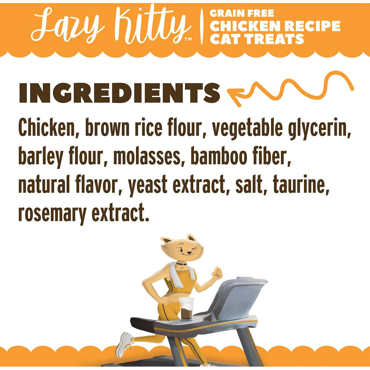 Lazy Kitty Air-Dried Grain-Free Cat Treats -  Chicken Recipe 3oz / 85gm