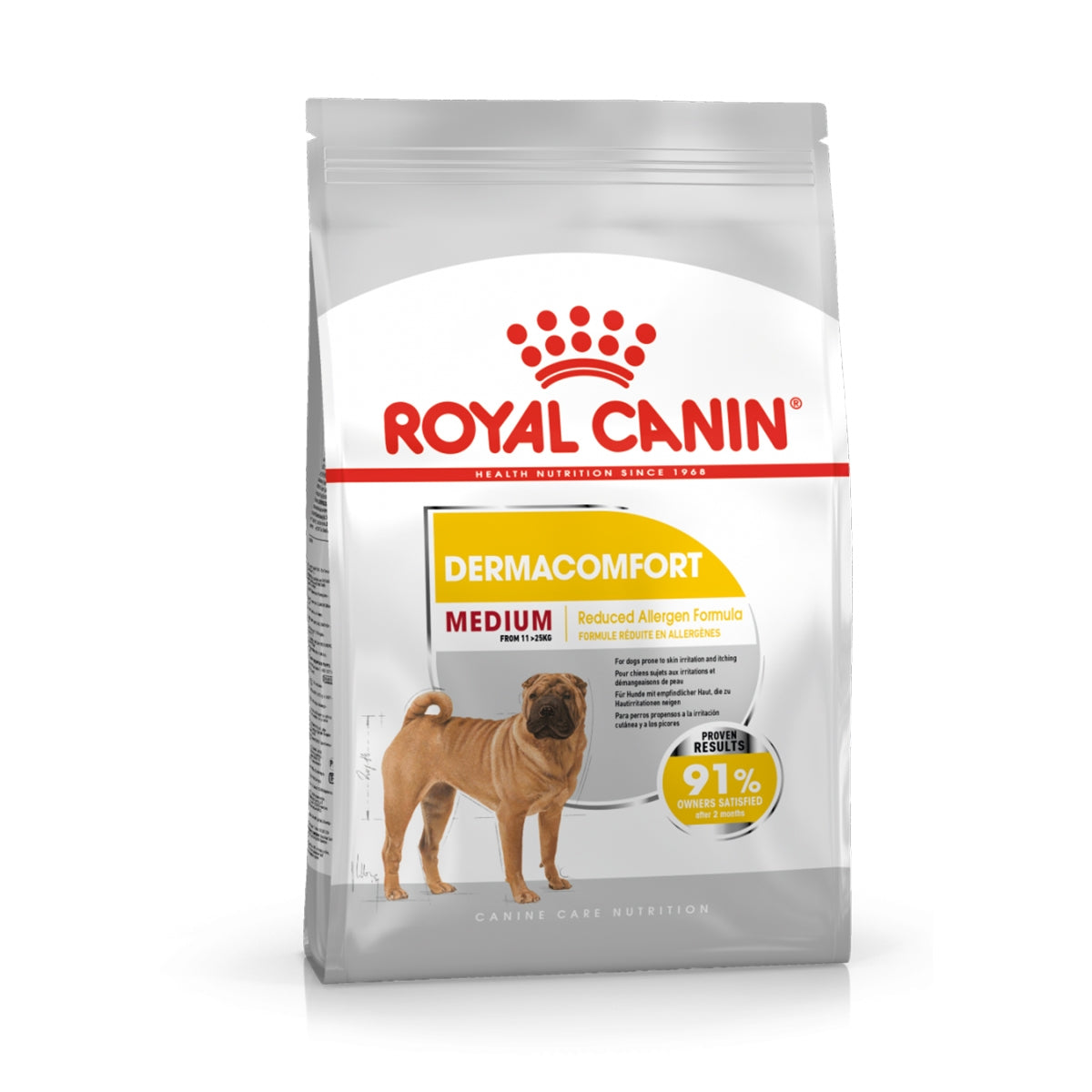 Royal Canin 3 kg Canine Care Nutrition Medium Dermacomfort