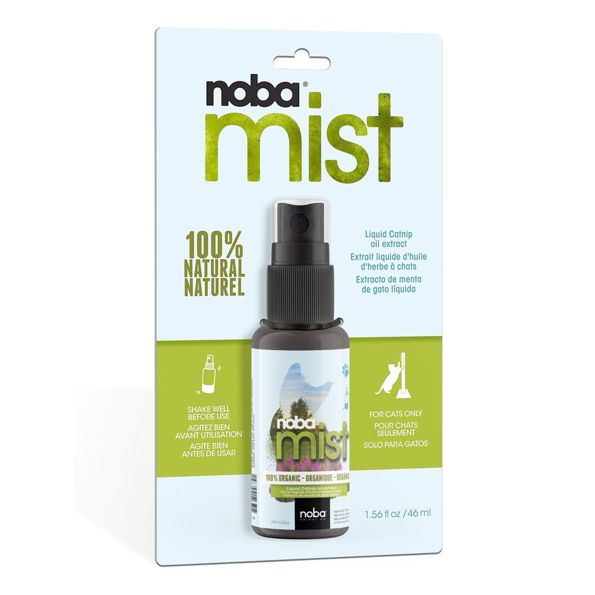 NOBA Mist Natural Liquid Catnip Spray