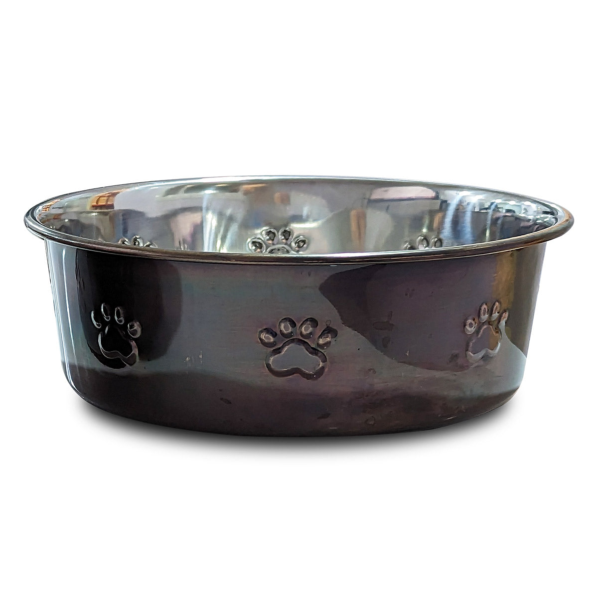 Premium Bowl Paw Embossed - Antique Copper - 1830 ML