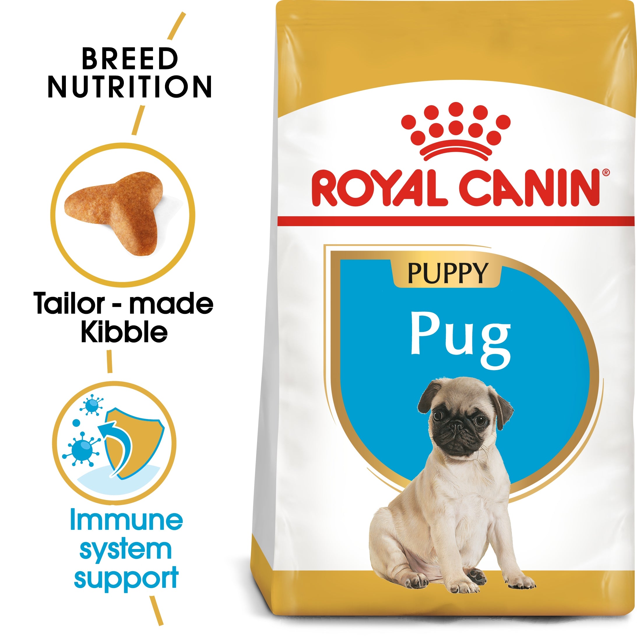 Royal Canin 1.5 kg Breed Health Nutrition Pug Puppy