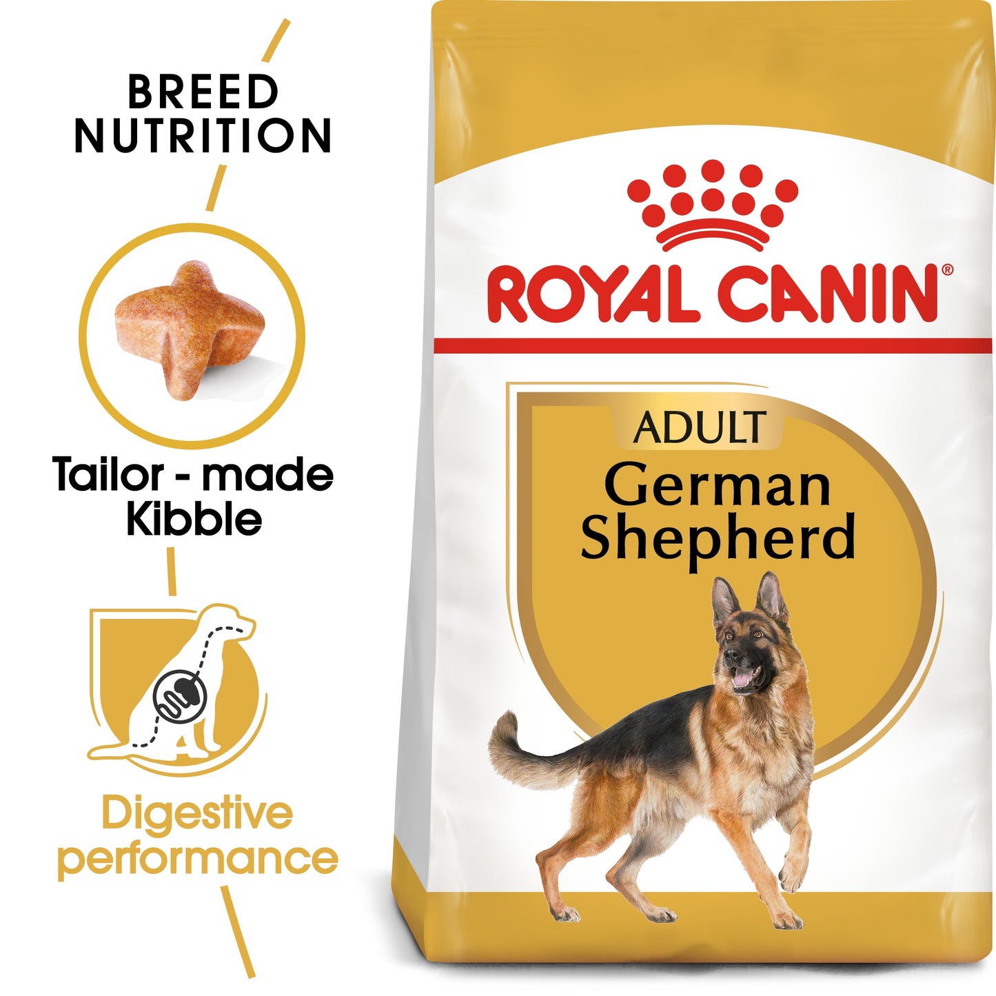 Royal Canin 3 kg Breed Health Nutrition German Shepherd Adult