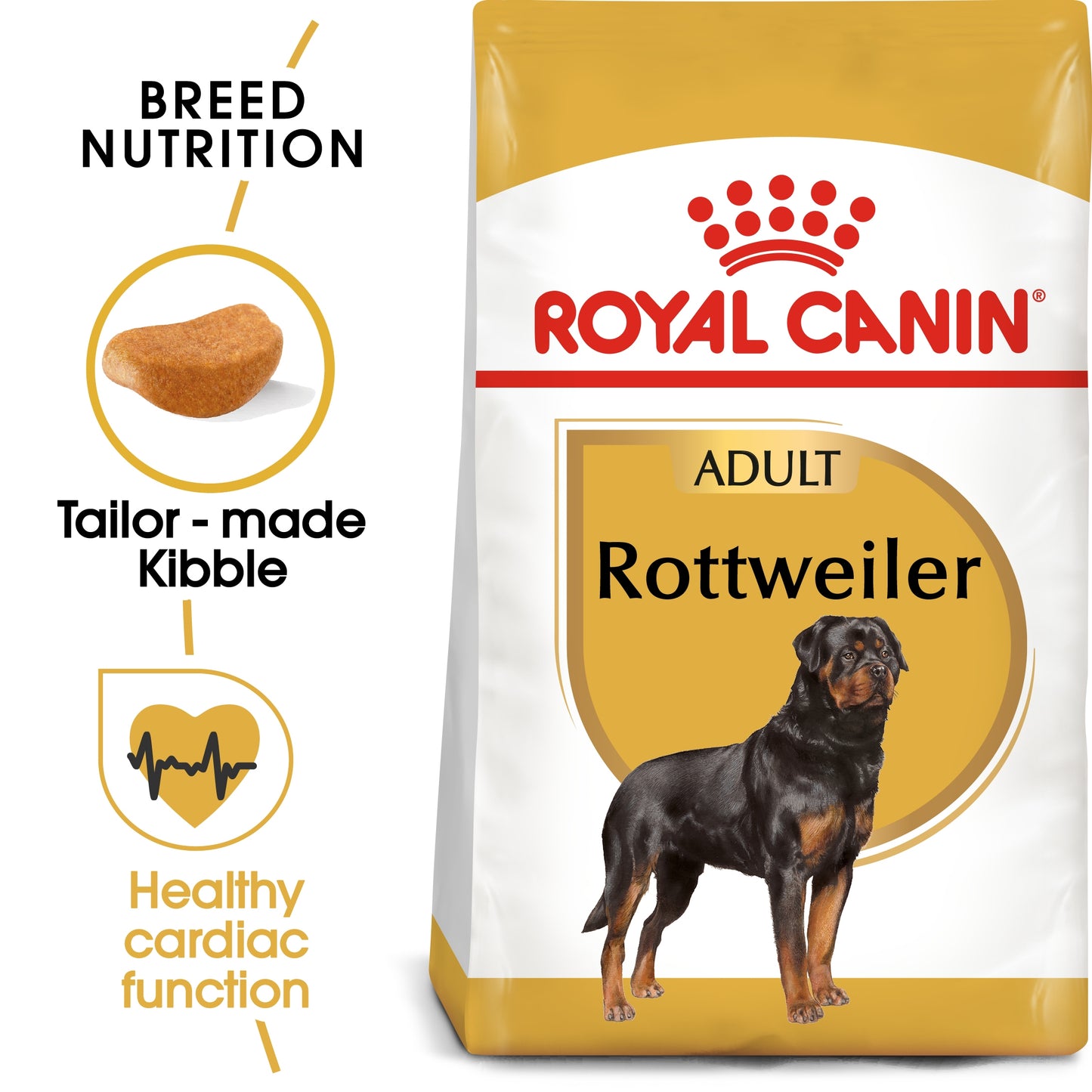 Royal Canin 12 kg Breed Health Nutrition Rottweiler Adult