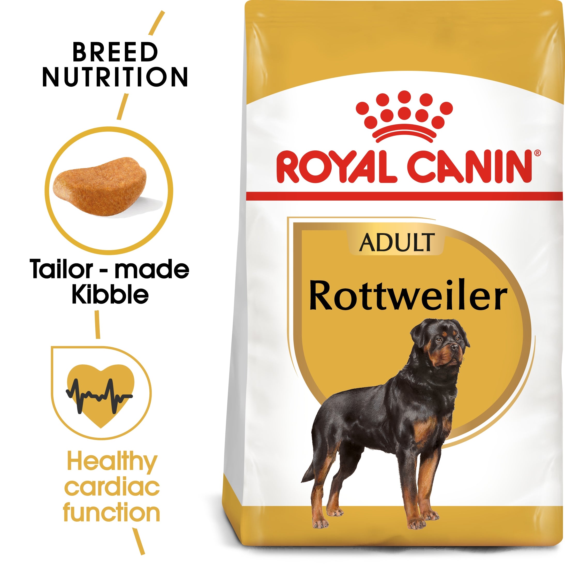Royal Canin 12 kg Breed Health Nutrition Rottweiler Adult