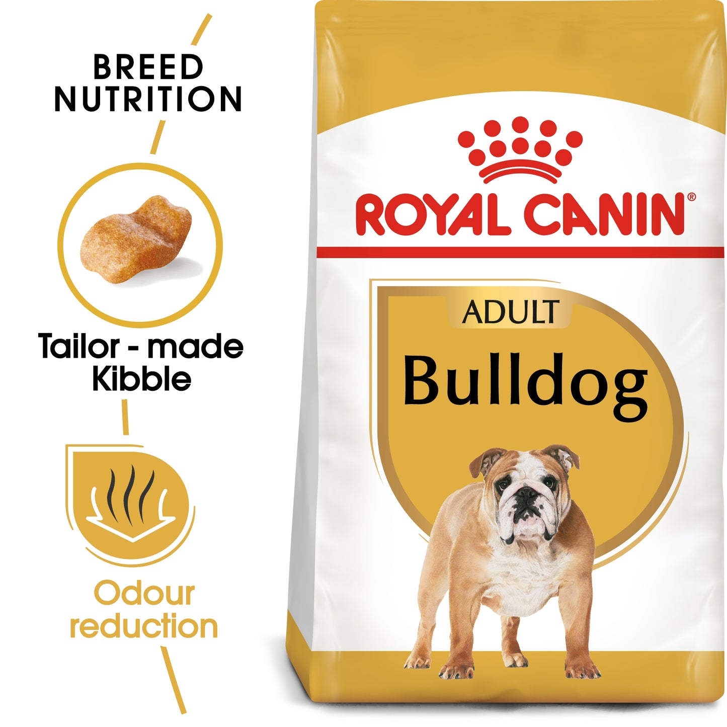 Royal Canin 12 kg Breed Health Nutrition Bulldog Adult
