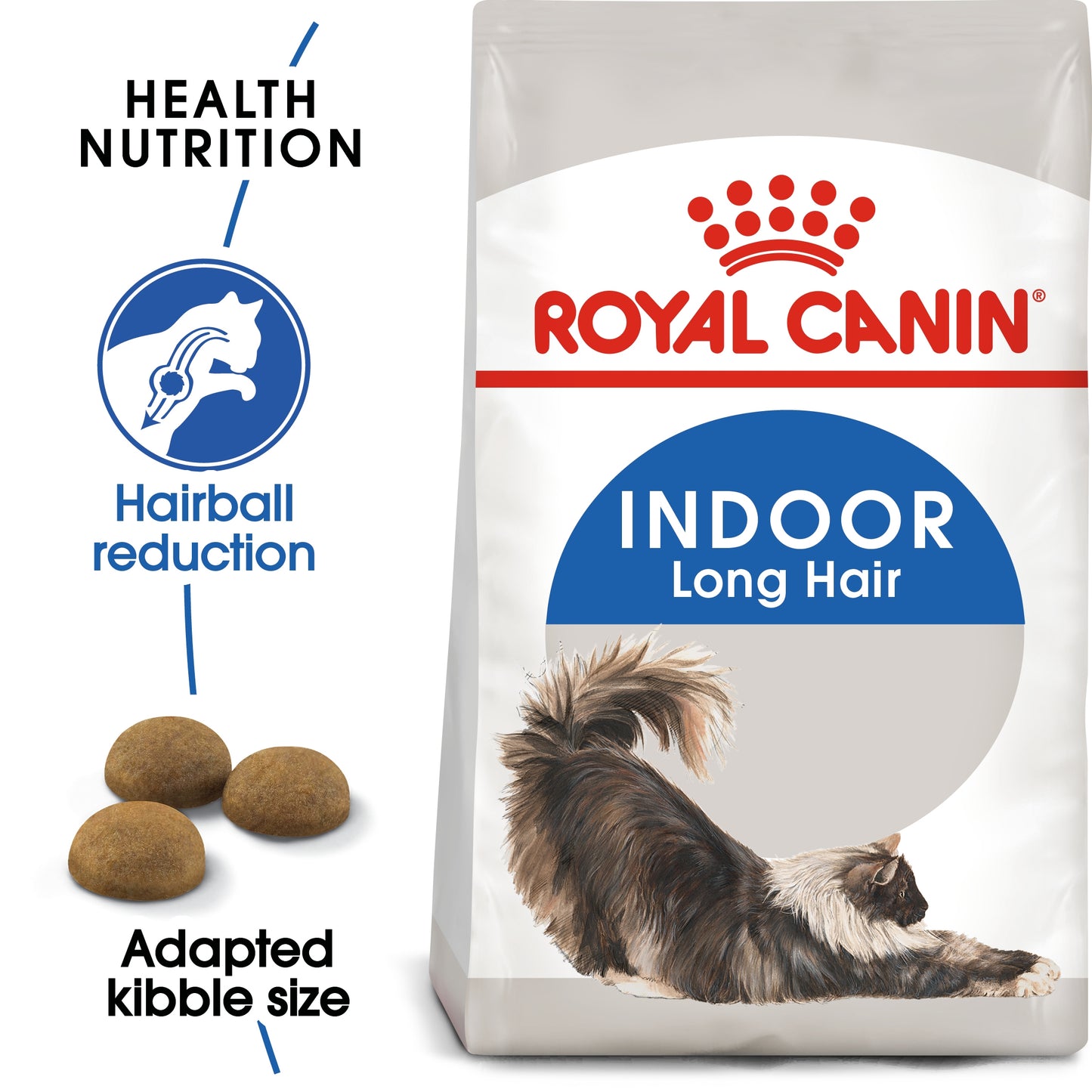 Royal Canin 2 kg Feline Health Nutrition Indoor Long Hair