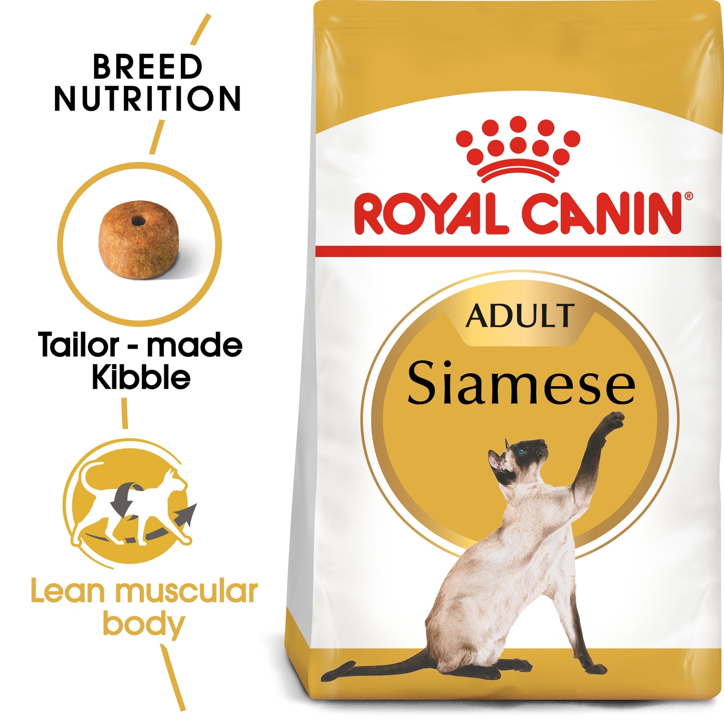 Royal Canin 2 kg Feline Breed Nutrition Siamese Adult