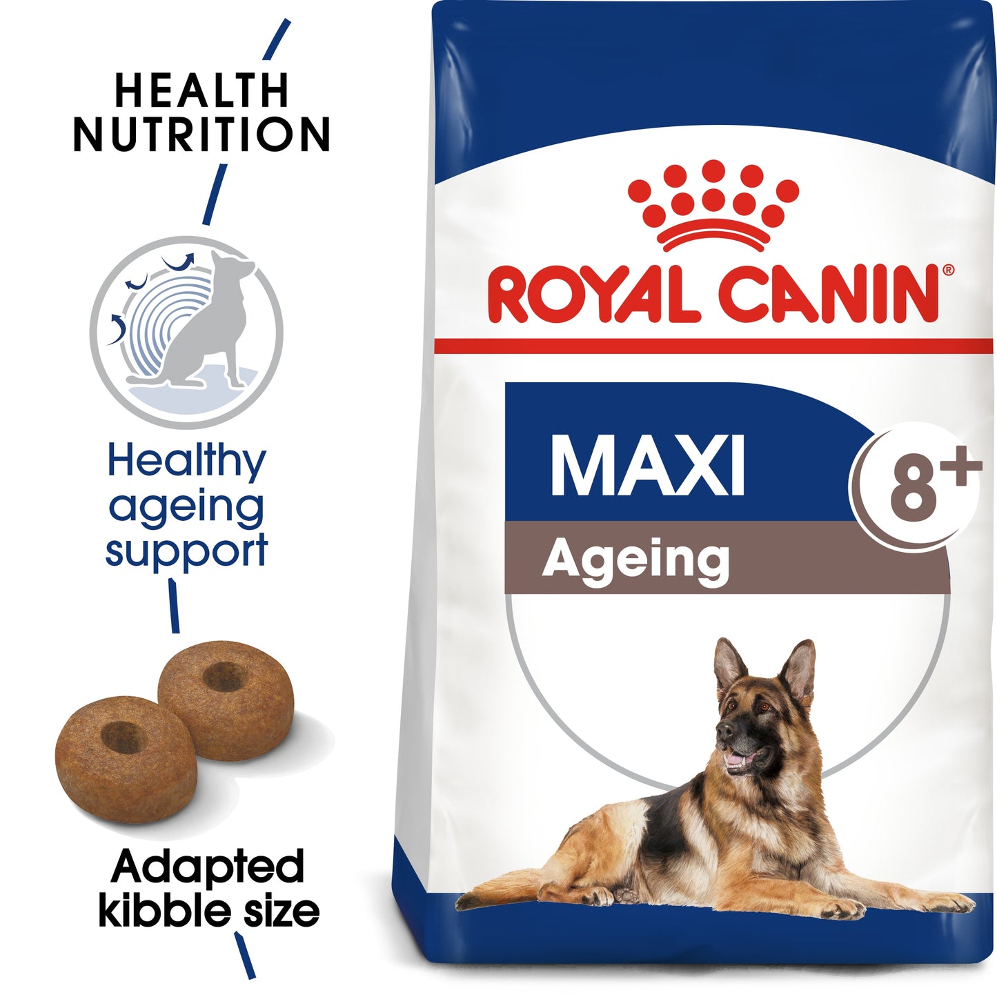 Royal Canin 15 kg Size Health Nutrition Maxi Ageing 8+