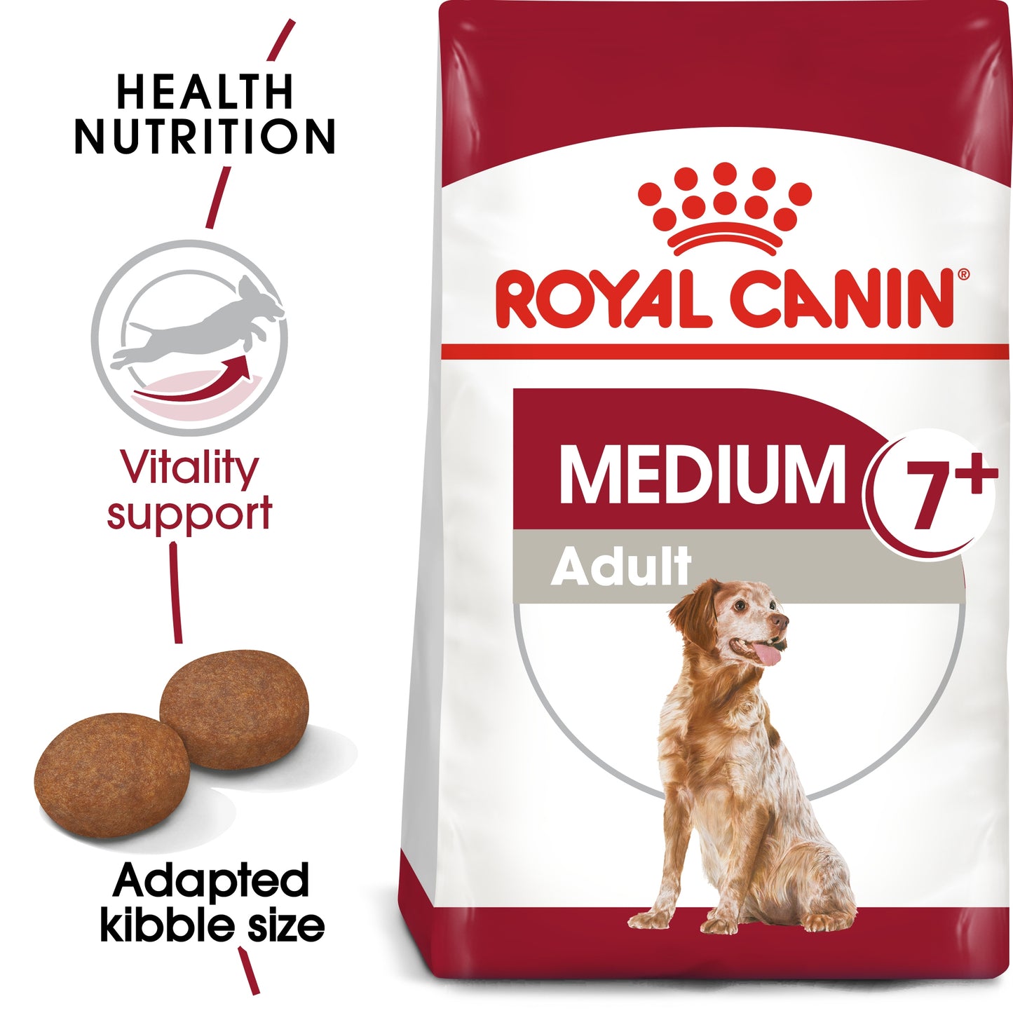 Royal Canin 10 kg Size Health Nutrition Medium Adult 7+
