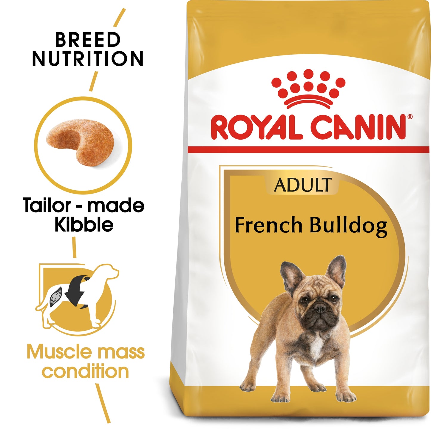 Royal Canin 3 kg Breed Health Nutrition French Bulldog Adult