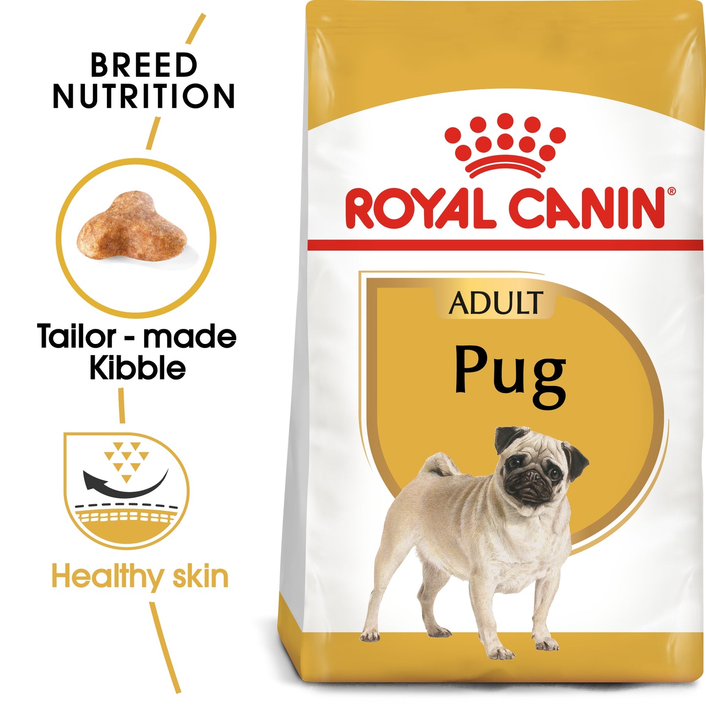 Royal Canin Breed Health Nutrition Pug Adult 1.5 kg