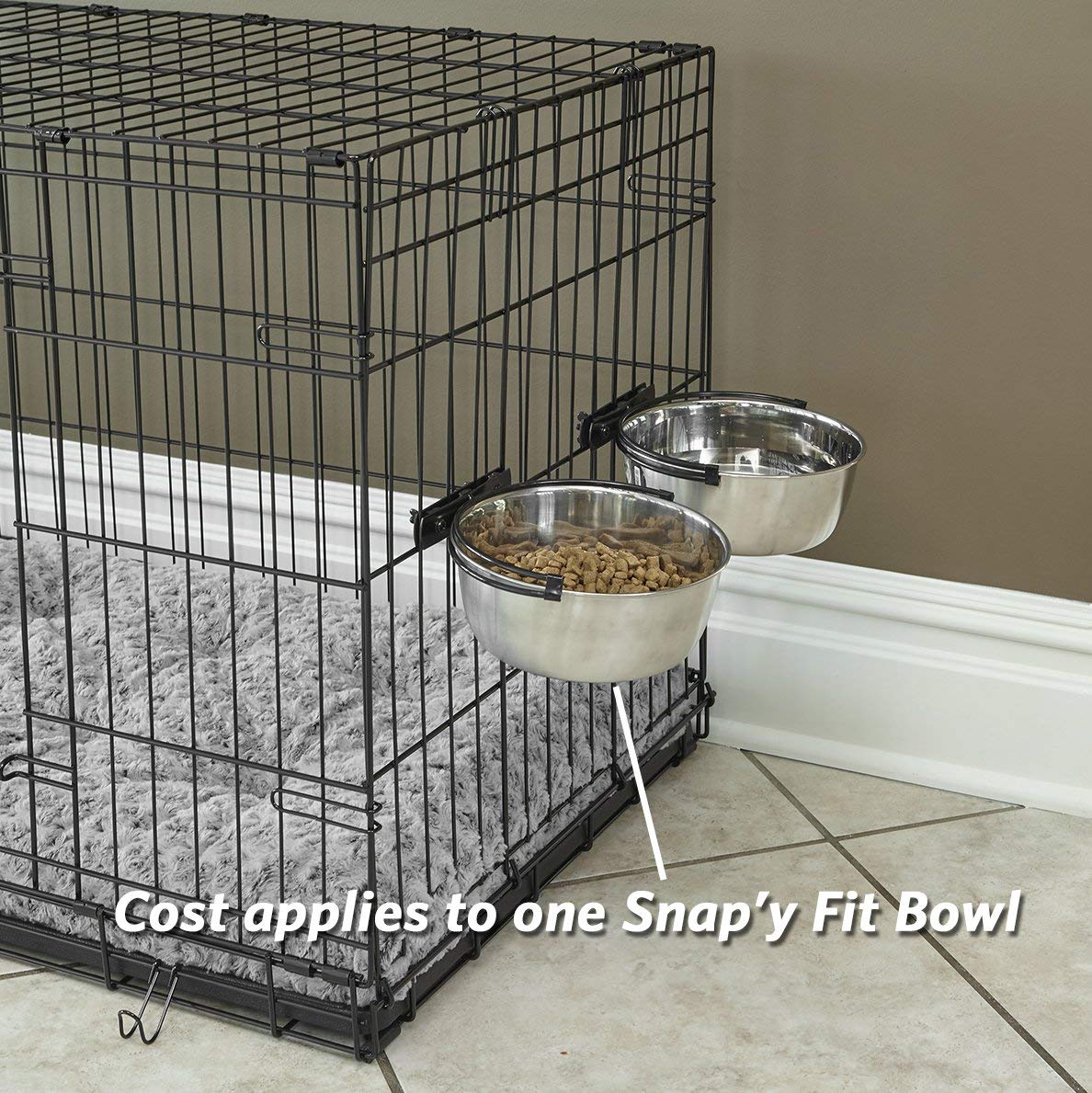 Snap'y Fit Stainless Steel Bowl