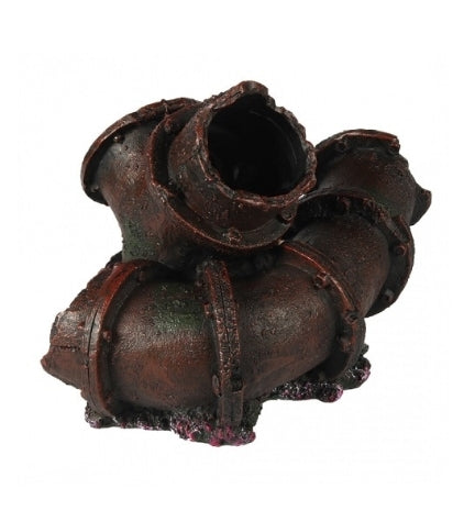 Aqua D'Ella Metal Pipes Ornament for Aquariums