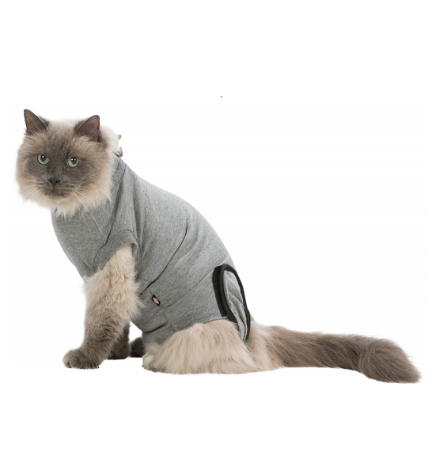 Trixie Protective Body for Cats Grey