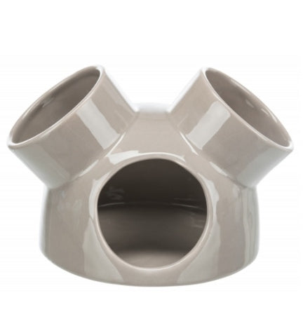Trixie Ceramic House with 3 Entrances for Small Pets