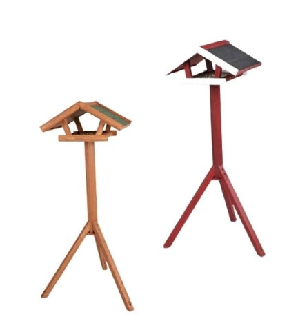 Trixie Natura Bird Feeder with Stand Pine Wood