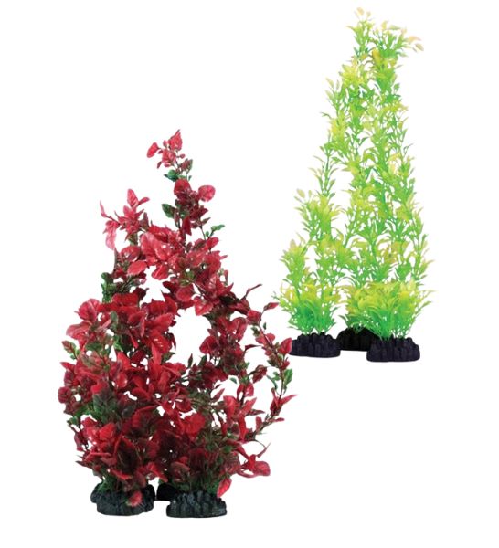 Hugo Kamishi Rose Leaf Aquarium Plant Decor