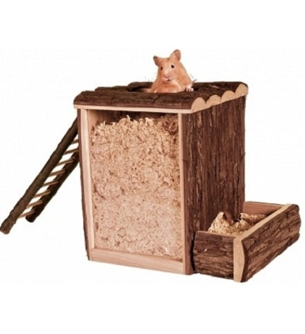 Trixie Natural Living Play and Burrow Tower for Small Pets