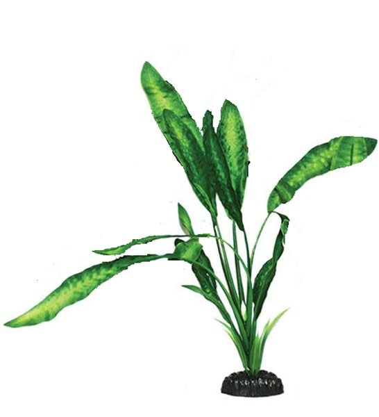 Hugo Kamishi Narrow Leaf Silk Aquarium Plant Decor