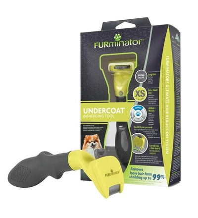 FURminator Undercoat DeShedding Tool for Long Hair Dogs