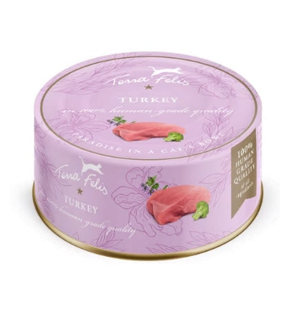 Terra Felis Turkey Cat Wet Food 80G