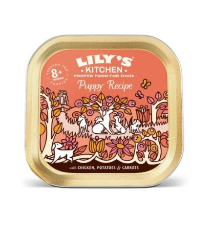 Lily's Kitchen Chicken Recipe Puppy Food 150G Pack of 10
