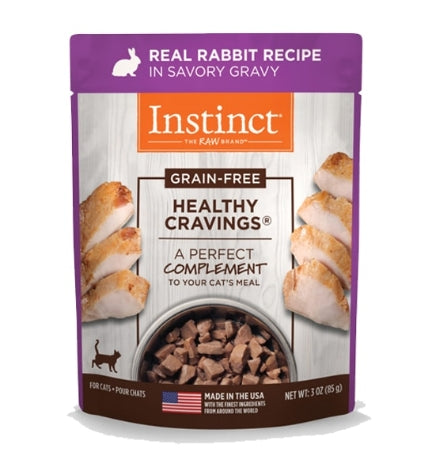 Instinct Healthy Cravings Rabbit Wet Cat Food 85G