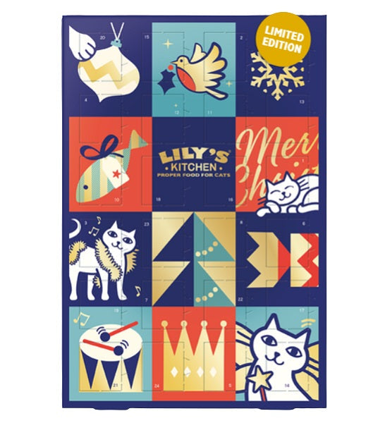 Lily's Kitchen Cat Christmas Advent Calendar 40G
