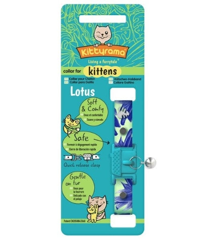 Kittyrama Botanical Lotus Kitten Collar