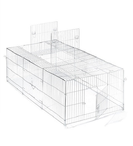 Trixie Natura Outdoor Run with Cover for Small Pets