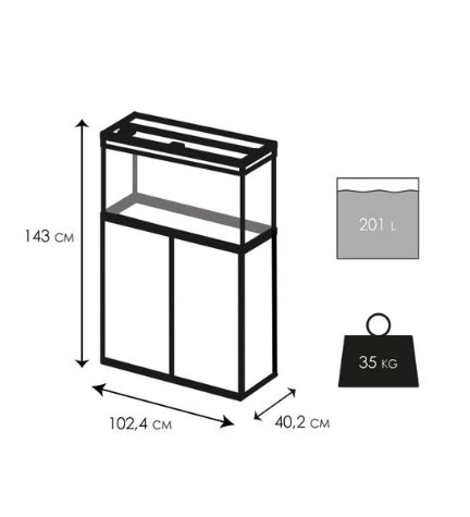 Ciano Emotions Nature Pro 100 Aquarium