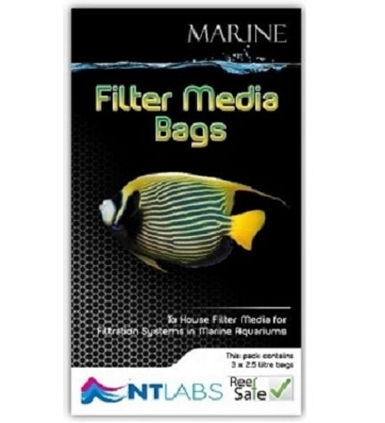 NT Labs Marine Filter Media Bags for Aquariums
