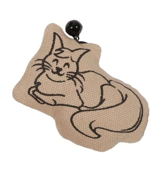 D&D Home I Love Happy Cats Relaxing Happy Cat Chase Toy with Bell