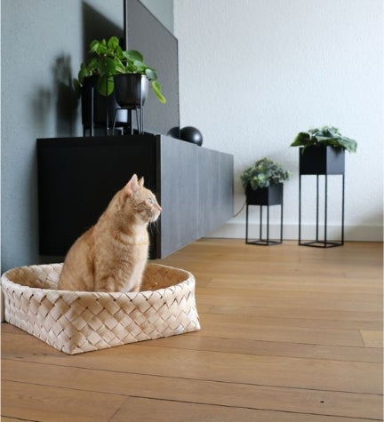 D&D Home Bodhi Cat Basket Bed
